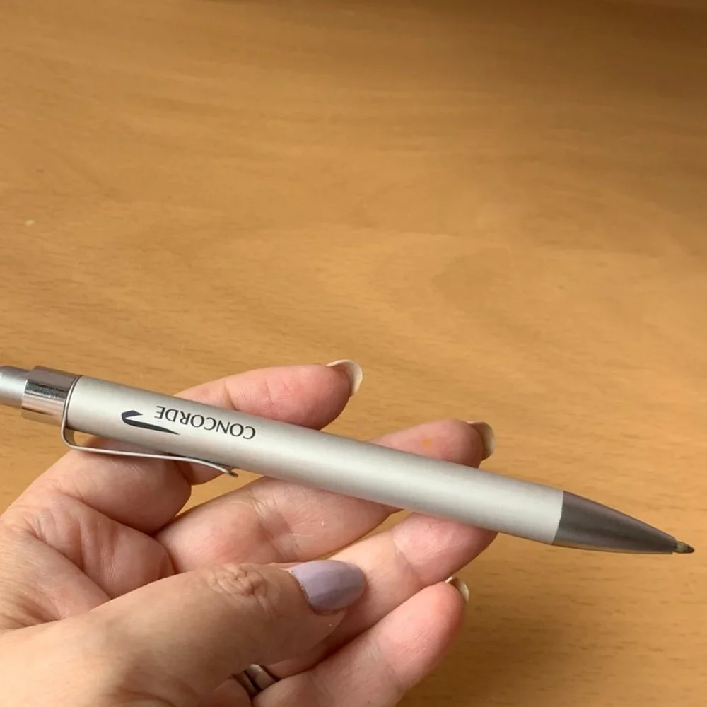 Collectable British Airways Concorde Thick Pen